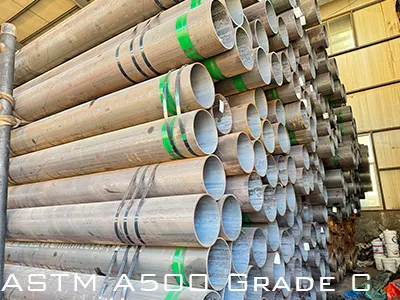 ASTM A500 Grade C Pipe ɲɛfɔli